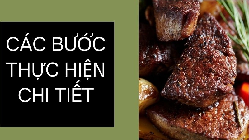 Các bước thực hiện chi tiết