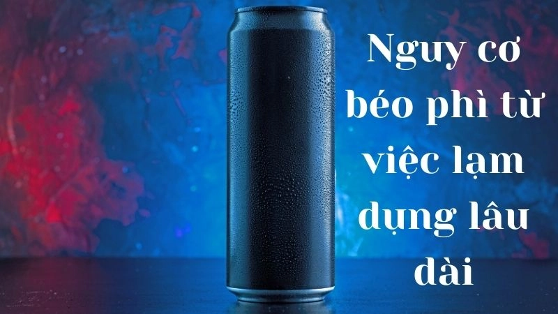 Nguy cơ béo phì từ việc lạm dụng lâu dài