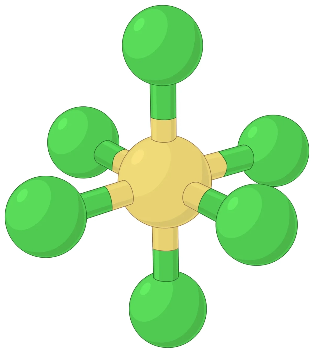 Mô hình phân tử VSEPR hình chóp tam giác của NH_3