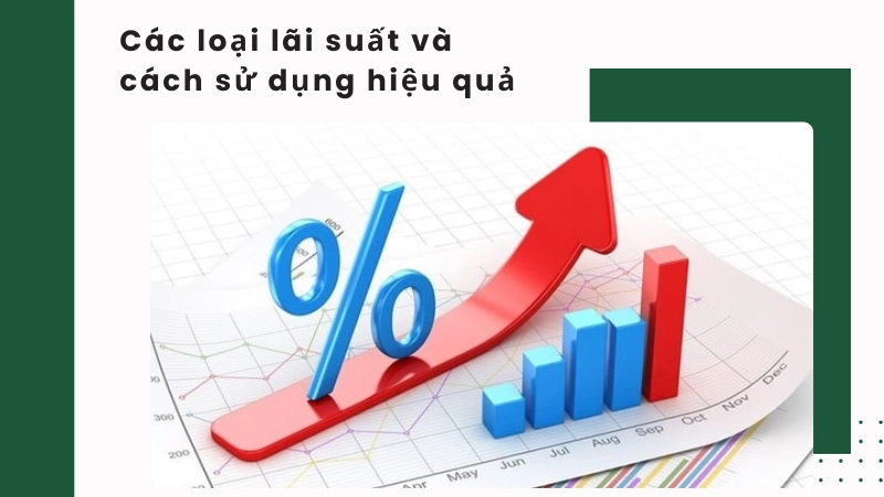Các loại lãi suất phổ biến và cách áp dụng  