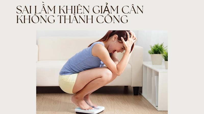 Sai lầm khiến càng giảm cân càng tăng