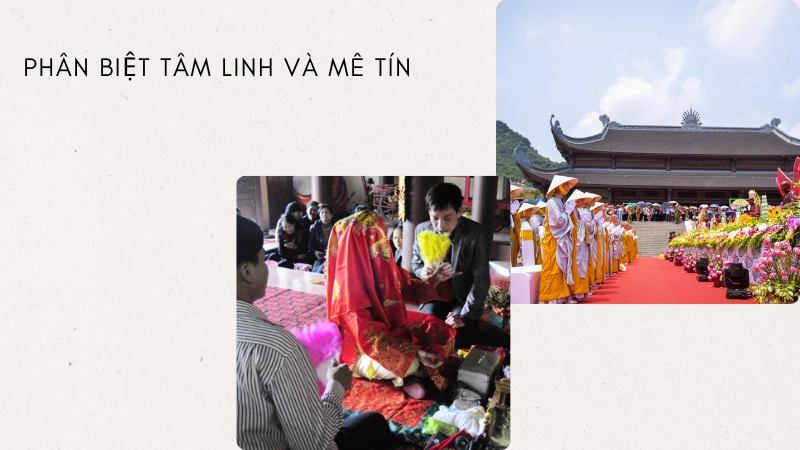 Tâm linh khác mê tín như thế nào?