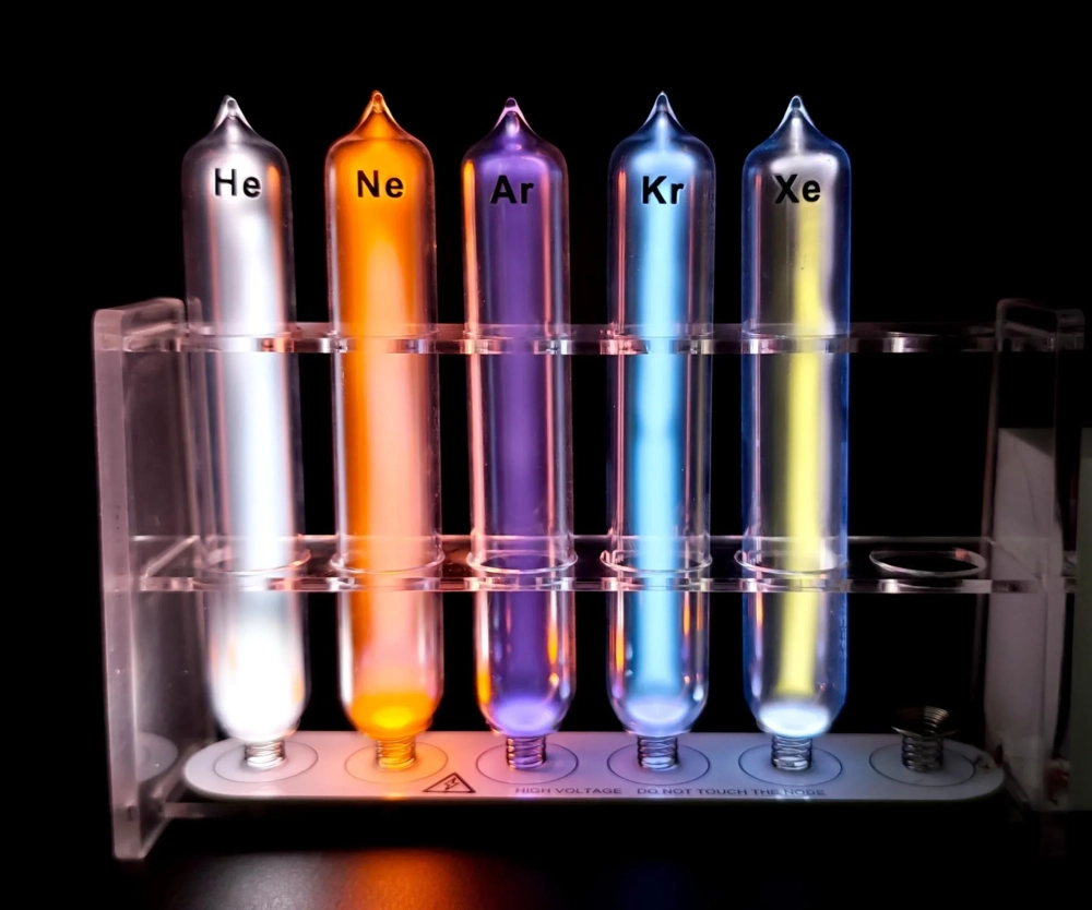 Cấu hình khí Neon biểu diễn qua mô hình điện tử